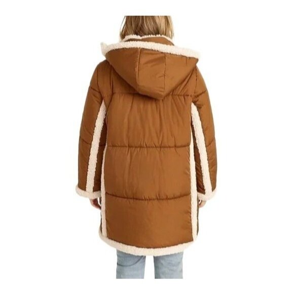 J. Crew Petite Snowday puffer jacket with PrimaLoft BD156 PXS XS Brown - Picture 3 of 6